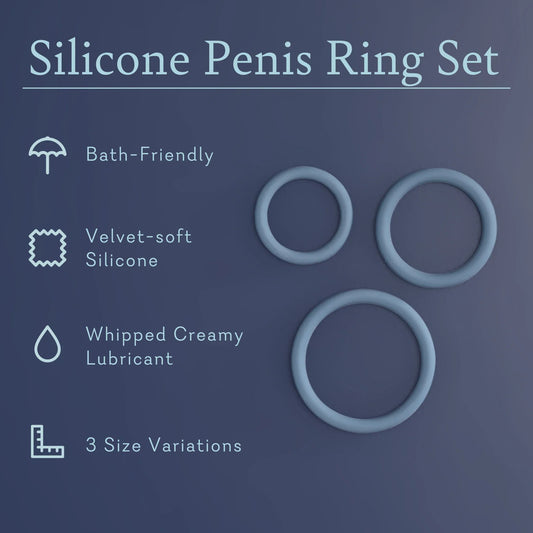 Silicone Penis Ring Set